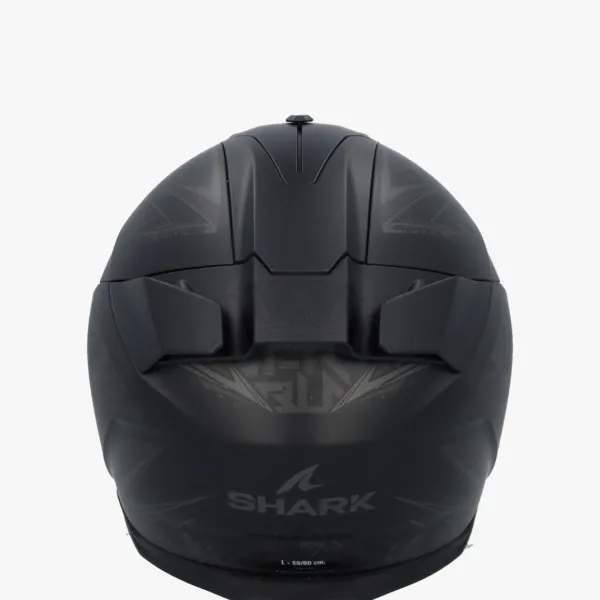 Shark Integraalhelmen|Helmen Met Zonnevizier-D-kwa 3 Bat-R at Back/Anthracite/Anthracite KAA