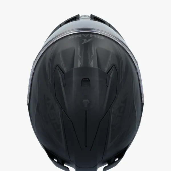 Shark Integraalhelmen|Helmen Met Zonnevizier-D-kwa 3 Bat-R at Back/Anthracite/Anthracite KAA