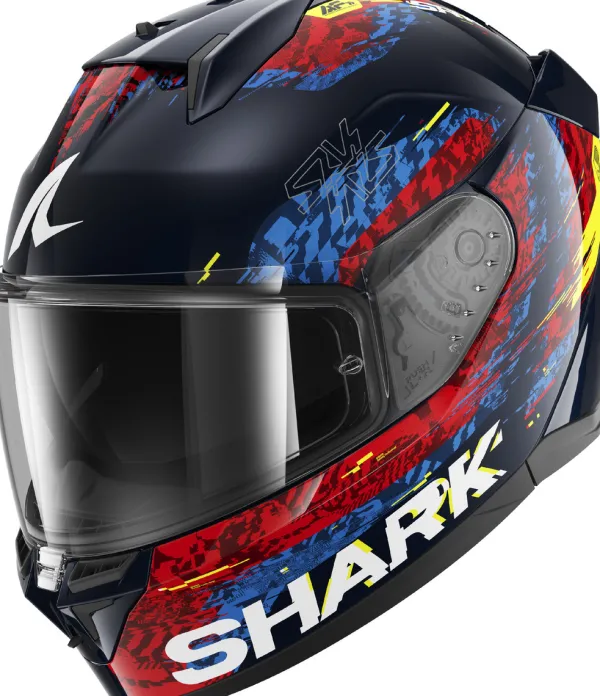 Shark Integraalhelmen|Bluetooth Helmen-D-kwa 3 peed-Vib BRB