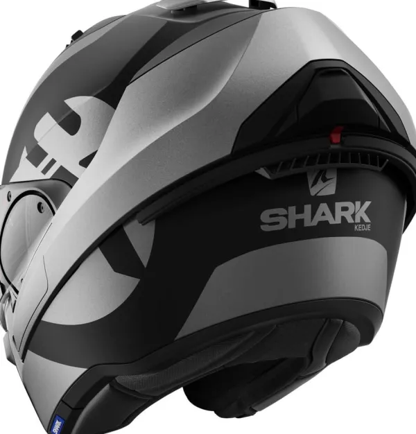 Shark Systeemhelmen-Evo E Kedge at Back Anthracite Back KAK