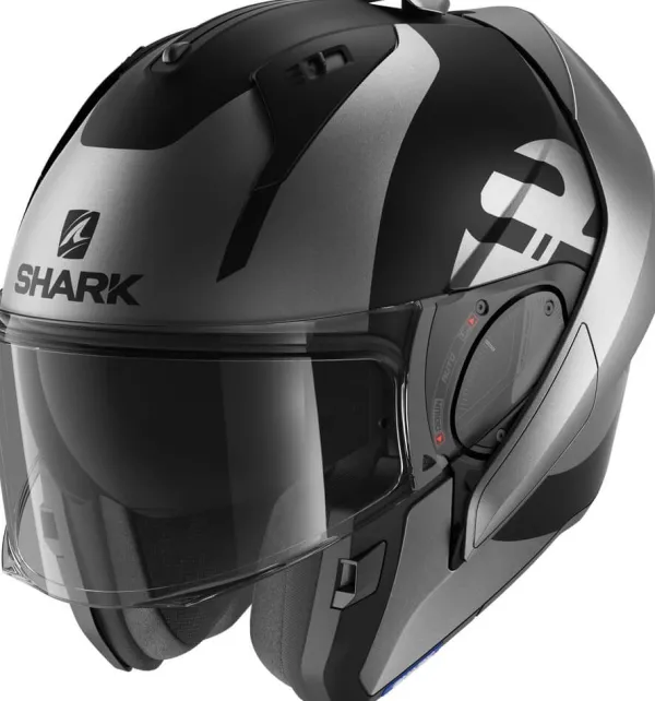 Shark Systeemhelmen-Evo E Kedge at Back Anthracite Back KAK