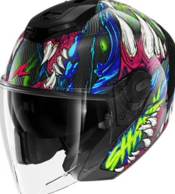 Shark Helmen Met Zonnevizier|Bluetooth Helmen-R Jet Carbon haytan KGV