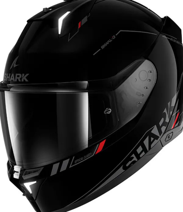 Shark Integraalhelmen|Helmen Met Zonnevizier-kwa I3 Bank P Back/Anthracite/Red KAR