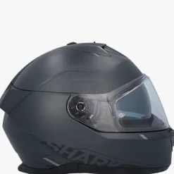Shark Integraalhelmen|Helmen Met Zonnevizier-kwa I3 Bank P at Anthracite/Back/iver AK