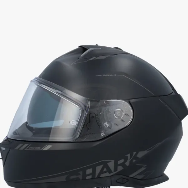 Shark Integraalhelmen|Helmen Met Zonnevizier-kwa I3 Bank P at Back/Anthracite/Back KAK