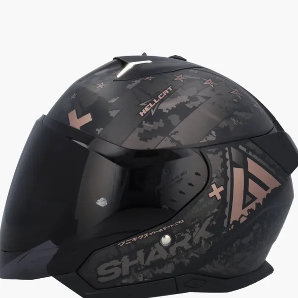 Shark Jethelmen|Bluetooth Helmen-kwa I3 Jet Hecat at KUA
