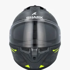 Shark Integraalhelmen|Helmen Met Zonnevizier-kwa I3 inik at Anthracite/Yeow/Back AYK