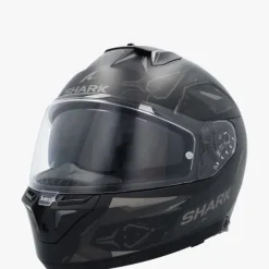 Shark Integraalhelmen|Helmen Met Zonnevizier-kwa I3 inik at Back/Anthracite/Anthracite KAA