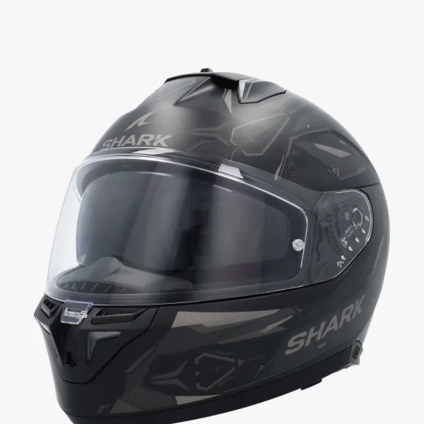 Shark Integraalhelmen|Helmen Met Zonnevizier-kwa I3 inik at Back/Anthracite/Anthracite KAA
