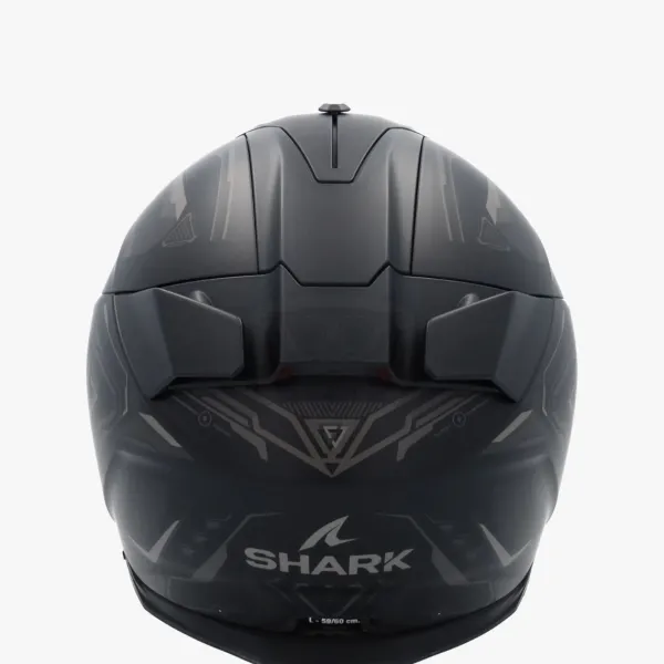 Shark Integraalhelmen|Helmen Met Zonnevizier-kwa I3 inik at Back/Anthracite/Anthracite KAA