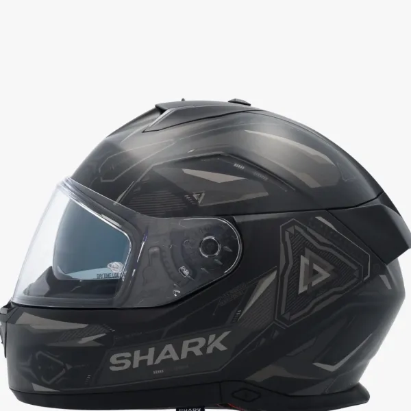 Shark Integraalhelmen|Helmen Met Zonnevizier-kwa I3 inik at Back/Anthracite/Anthracite KAA