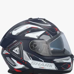 Shark Integraalhelmen|Helmen Met Zonnevizier-kwa I3 inik at Bue/White/Red BWR