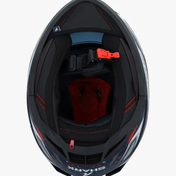 Shark Integraalhelmen|Helmen Met Zonnevizier-kwa I3 inik at Bue/White/Red BWR