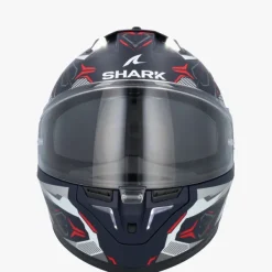 Shark Integraalhelmen|Helmen Met Zonnevizier-kwa I3 inik at Bue/White/Red BWR
