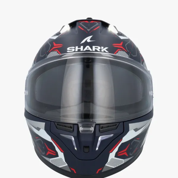 Shark Integraalhelmen|Helmen Met Zonnevizier-kwa I3 inik at Bue/White/Red BWR