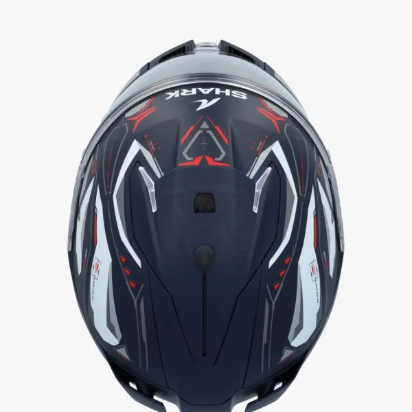 Shark Integraalhelmen|Helmen Met Zonnevizier-kwa I3 inik at Bue/White/Red BWR