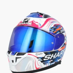 Shark Integraalhelmen|Helmen Met Zonnevizier-kwa I3 Repica Zarco Gp De Fce WVB