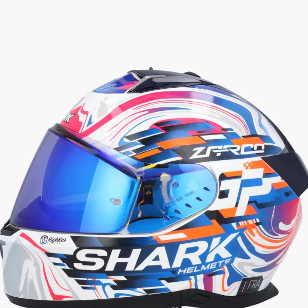 Shark Integraalhelmen|Helmen Met Zonnevizier-kwa I3 Repica Zarco Gp De Fce WVB