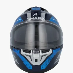 Shark Integraalhelmen|Helmen Met Zonnevizier-kwa I3 Rhad Bue/Chro/iver BU