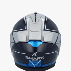Shark Integraalhelmen|Helmen Met Zonnevizier-kwa I3 Rhad Bue/Chro/iver BU