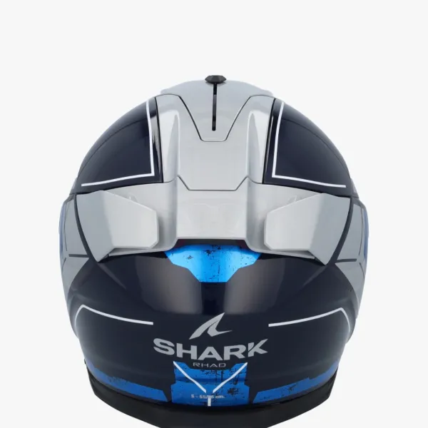 Shark Integraalhelmen|Helmen Met Zonnevizier-kwa I3 Rhad Bue/Chro/iver BU