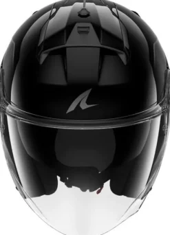 Shark Jethelmen|Bluetooth Helmen-kwa Jet Bank BK