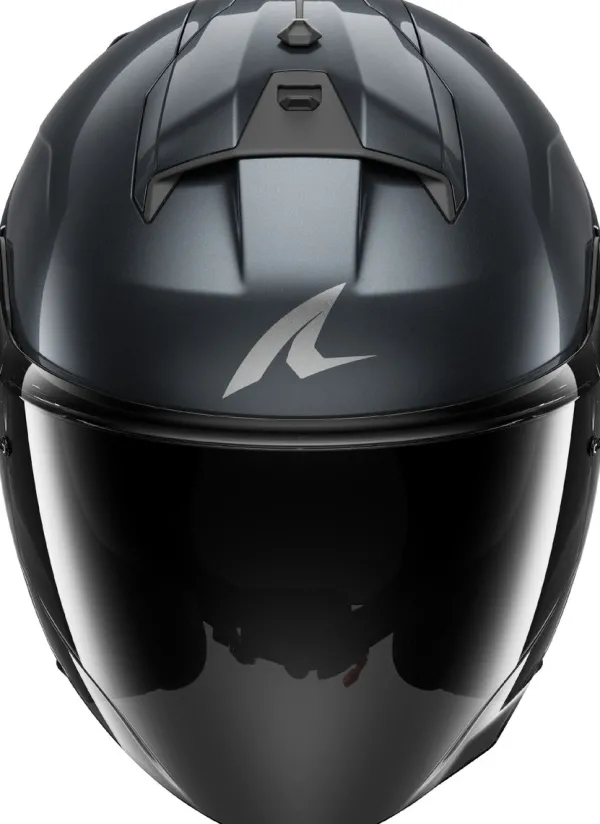 Shark Jethelmen|Bluetooth Helmen-kwa JET Dark hadow at B16