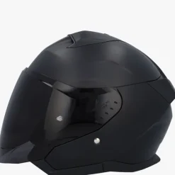 Shark Jethelmen|Bluetooth Helmen-kwa Jet Dark hadow at KA