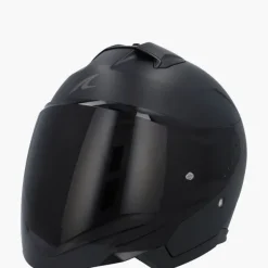 Shark Jethelmen|Bluetooth Helmen-kwa Jet Dark hadow at KA