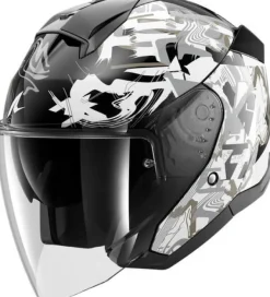 Shark Jethelmen|Bluetooth Helmen-kwa Jet Pranz KWQ