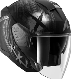 Shark Jethelmen|Bluetooth Helmen-kwa JET hiever at KA