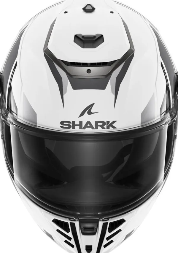 Shark Integraalhelmen|Helmen Met Zonnevizier-partan R Byhron White Back Chroe WKU