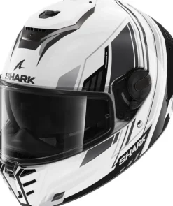 Shark Integraalhelmen|Helmen Met Zonnevizier-partan R Byhron White Back Chroe WKU