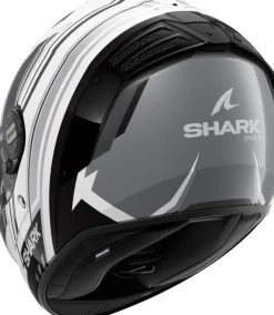 Shark Integraalhelmen|Helmen Met Zonnevizier-partan R Byhron White Back Chroe WKU