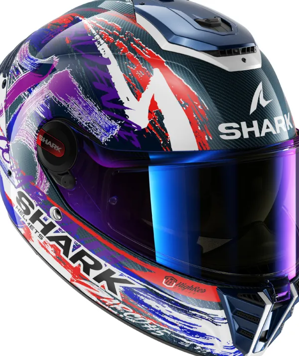 Shark Integraalhelmen|Bluetooth Helmen-partan R Carbon Zarco ignature DWV