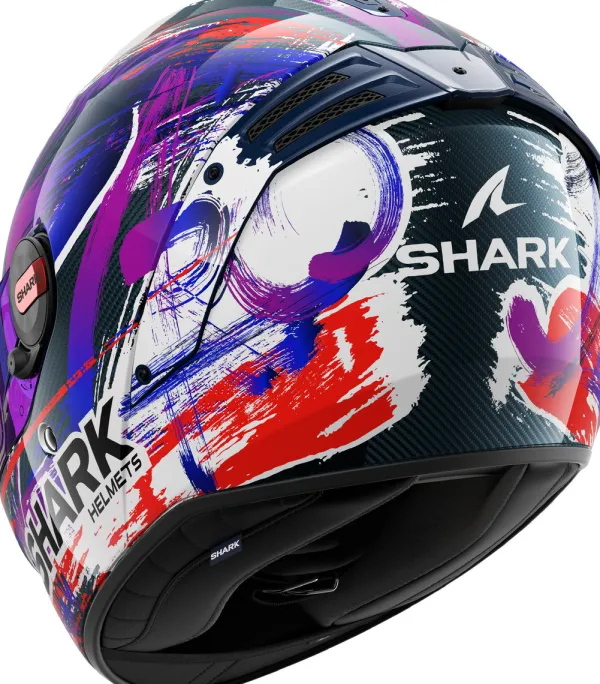 Shark Integraalhelmen|Bluetooth Helmen-partan R Carbon Zarco ignature DWV