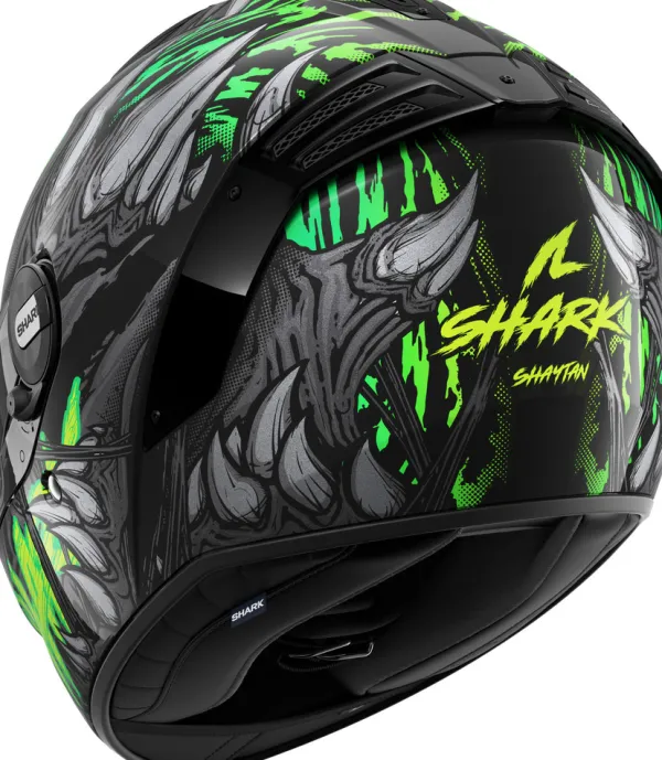 Shark Helmen Met Zonnevizier|Race Helmen-partan R Fibre haytan KGA