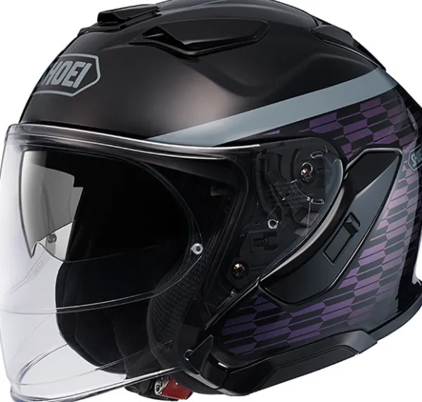 Shoei Helmen Met Zonnevizier|Bluetooth Helmen-J-Cruie 3 Acconic TC-2
