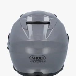 Shoei Helmen Met Zonnevizier|Bluetooth Helmen-J-Cruie 3 Baat Grey