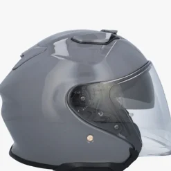 Shoei Helmen Met Zonnevizier|Bluetooth Helmen-J-Cruie 3 Baat Grey