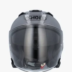 Shoei Helmen Met Zonnevizier|Bluetooth Helmen-J-Cruie 3 Baat Grey