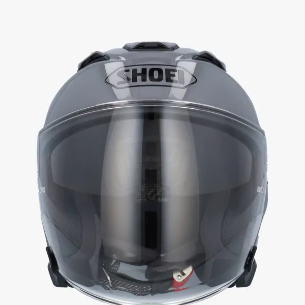Shoei Helmen Met Zonnevizier|Bluetooth Helmen-J-Cruie 3 Baat Grey