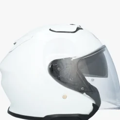 Shoei Helmen Met Zonnevizier|Bluetooth Helmen-J-Cruie 3 White