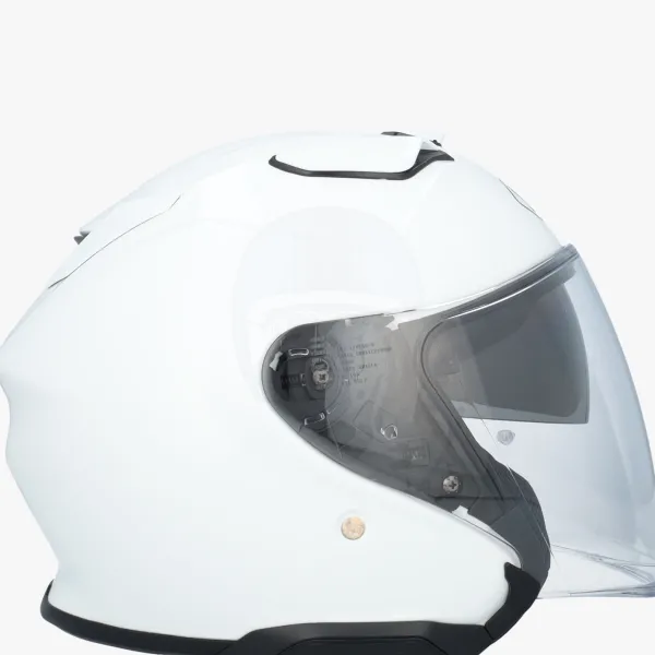 Shoei Helmen Met Zonnevizier|Bluetooth Helmen-J-Cruie 3 White