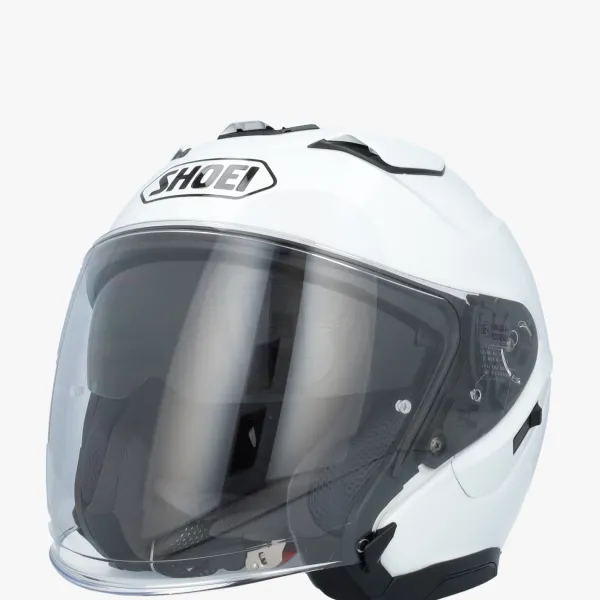 Shoei Helmen Met Zonnevizier|Bluetooth Helmen-J-Cruie 3 White