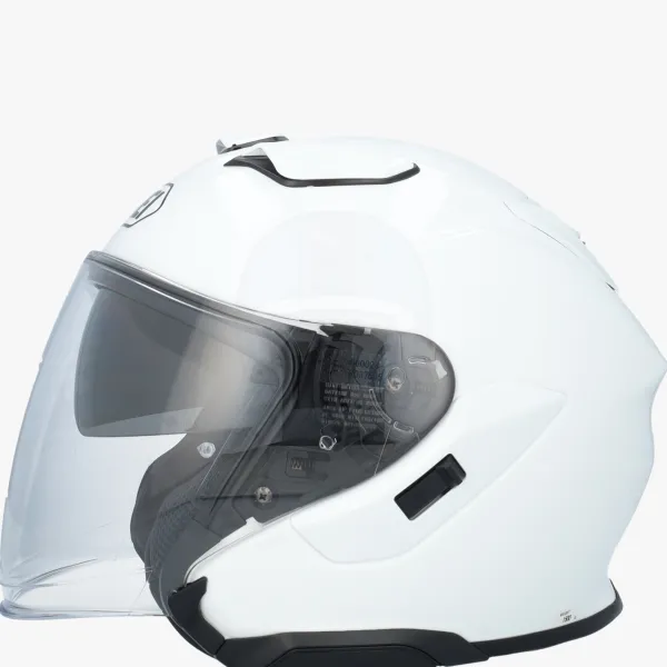 Shoei Helmen Met Zonnevizier|Bluetooth Helmen-J-Cruie 3 White