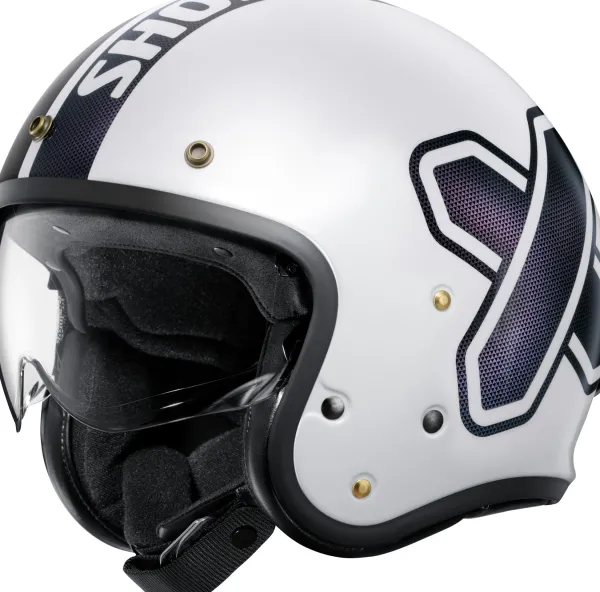 Shoei Retro Helmen|Helmen Met Zonnevizier-J.O2 Croogo TC-6