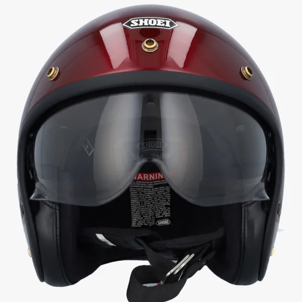 Shoei Retro Helmen|Helmen Met Zonnevizier-J.O2 Garnet etaic