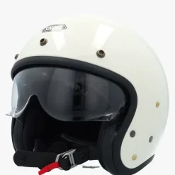 Shoei Retro Helmen|Helmen Met Zonnevizier-J.O2 Off White