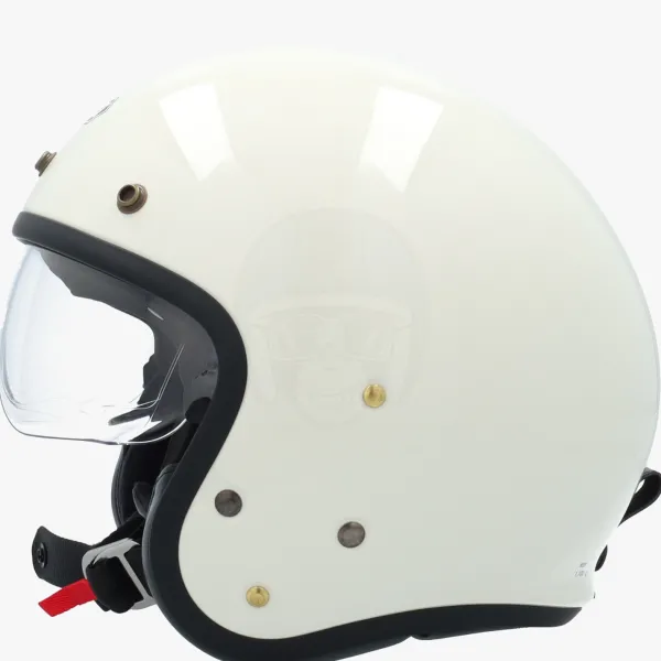 Shoei Retro Helmen|Helmen Met Zonnevizier-J.O2 Off White